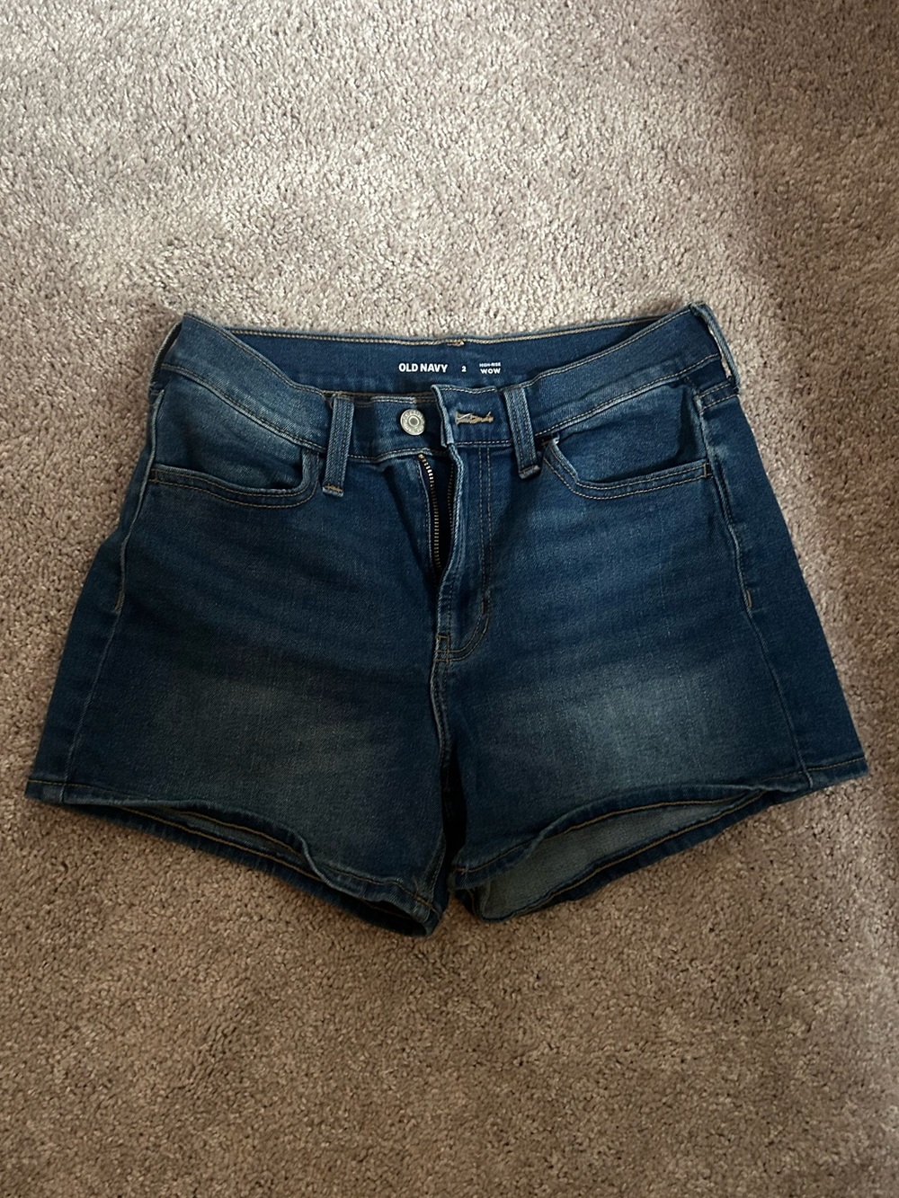Old Navy Dark Blue Denim Jean Shorts